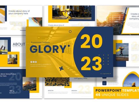 Glory - PowerPoint Presentation Template 9GYF9RR