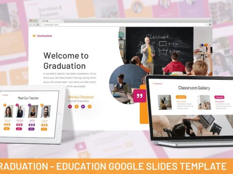 Graduation - Education Google Slide Template AV899JF