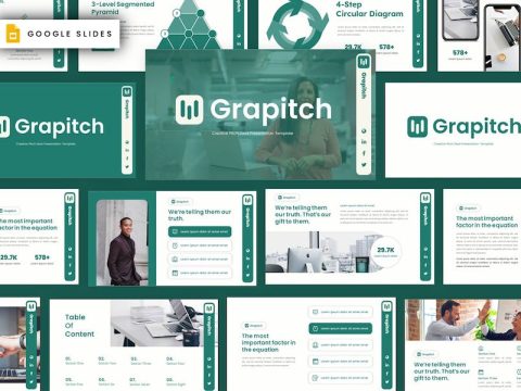 Grapitch - Pitch Deck Google Slides Template