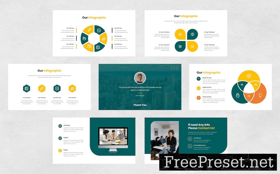 Greenose - Company Business Google Slide Template WCZ8HWW