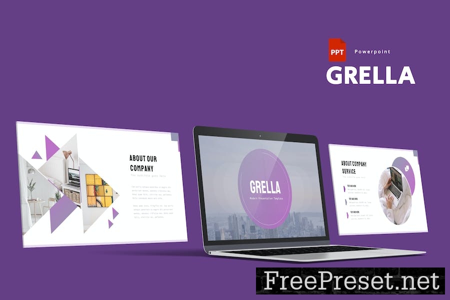 Grella - Powerpoint Template PNVAF86