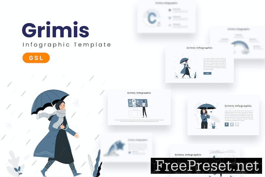 Grimis Infographic - Google Slides Template