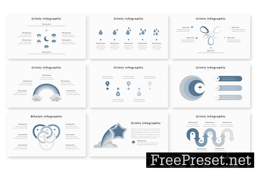 Grimis Infographic - Powerpoint Template 3THJKZD