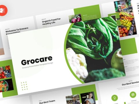 Grocare - Grocery Powerpoint Template