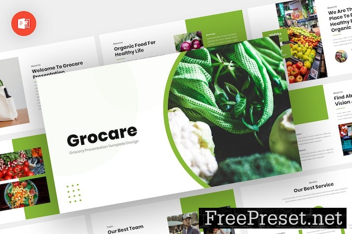 Grocare - Grocery Powerpoint Template