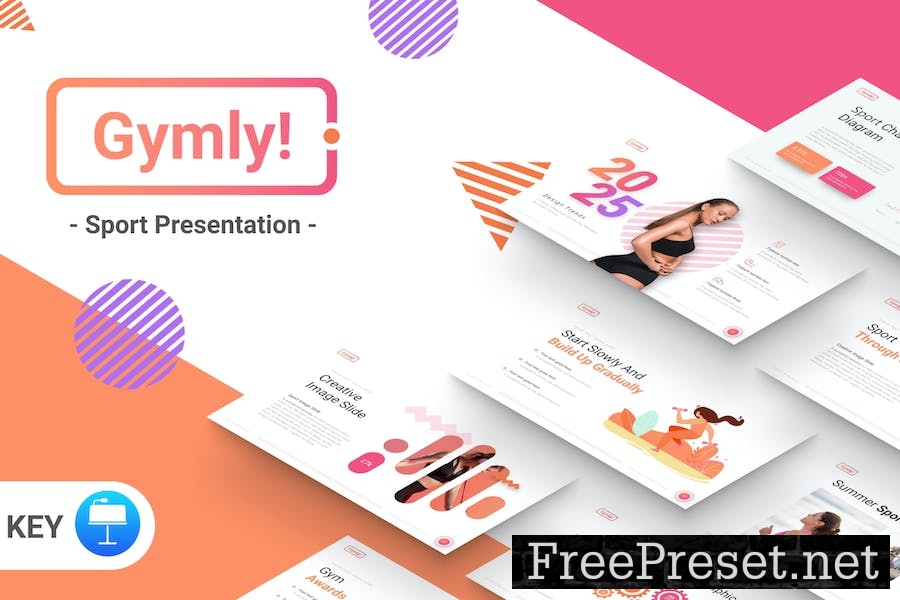 Gymly Sport Keynote Template YSCQ8FY