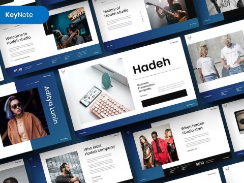 Hadeh – Business Keynote Template 2ENJX9W