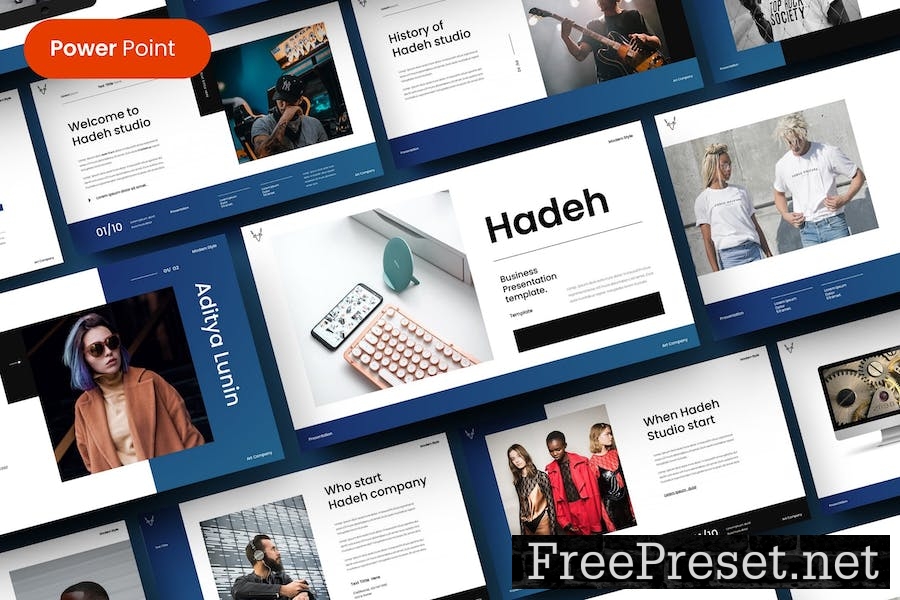 Hadeh – Business PowerPoint Template