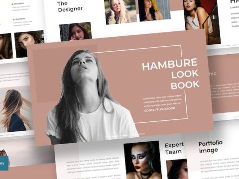 Hambure - Lookbook Keynote Template MXKQ8RE