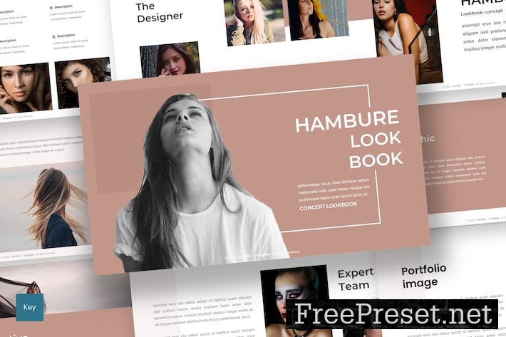 Hambure - Lookbook Keynote Template MXKQ8RE