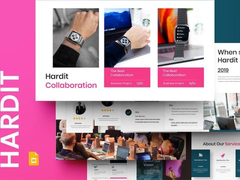 Hardit - Business Google Slide Template