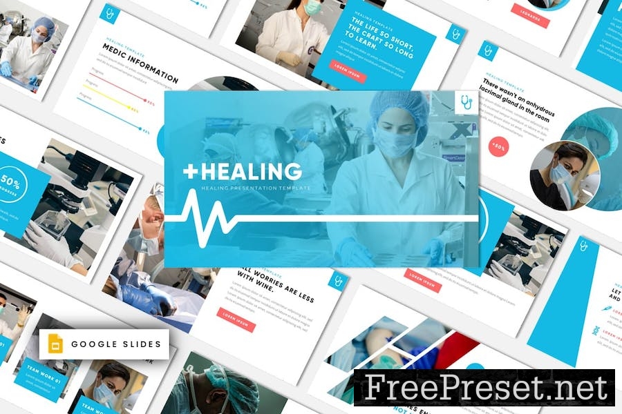 Healing - Medical Google Slides Template XHVPXAG