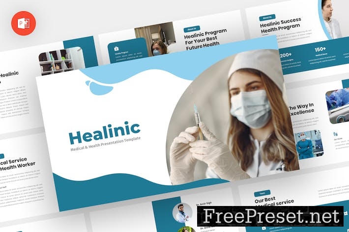 Healinic - Medical Powerpoint Template VQRFSU6