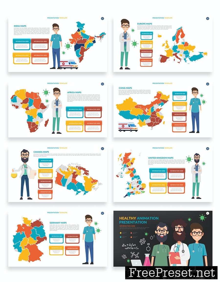 Healthy Google Slides Presentation Template