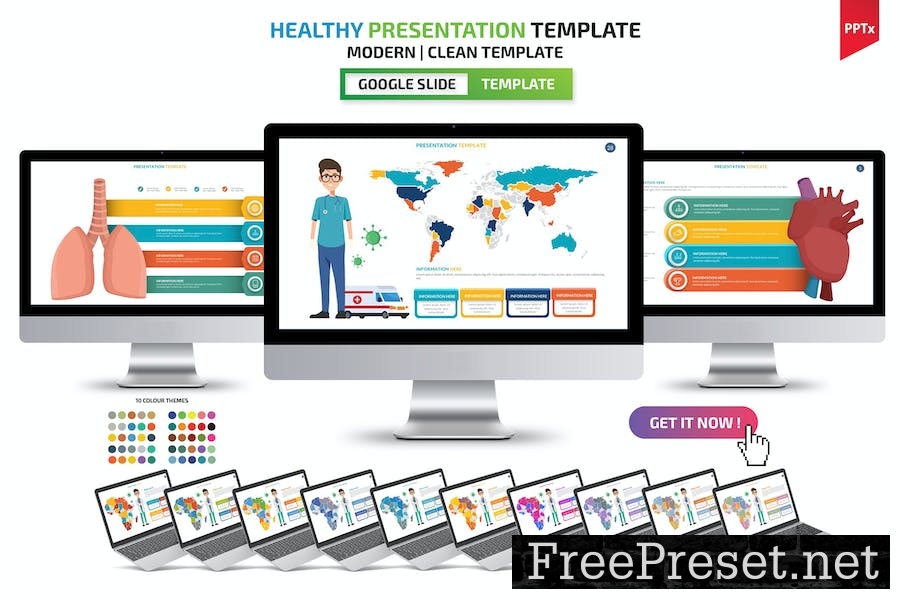 Healthy Google Slides Presentation Template