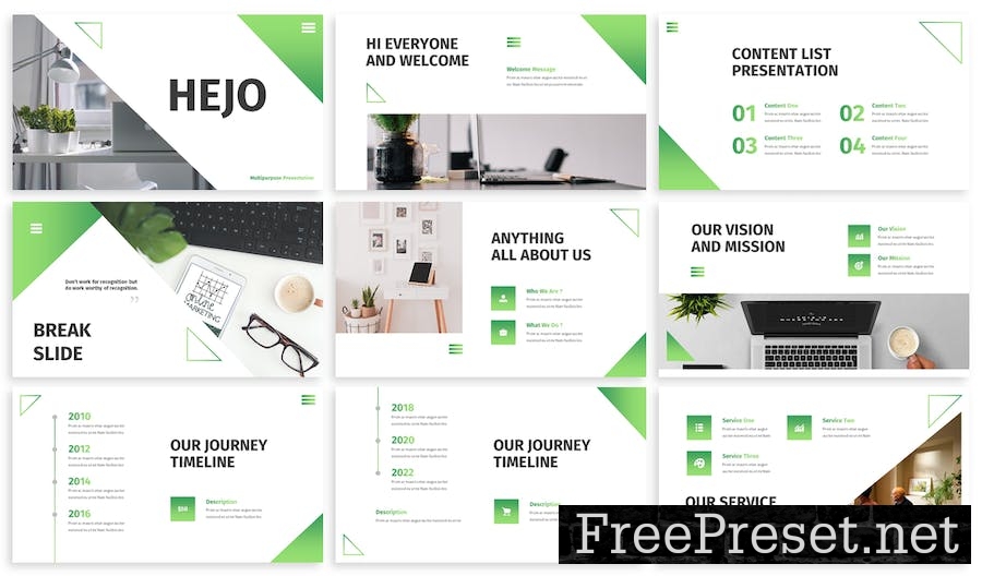 Hejo - Business Google Slide Template 5X6JSLX