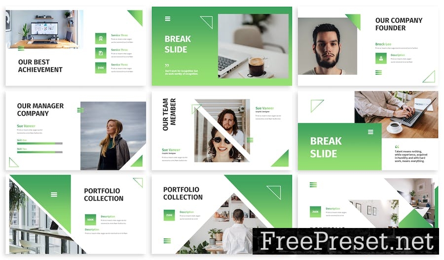 Hejo - Business Google Slide Template 5X6JSLX