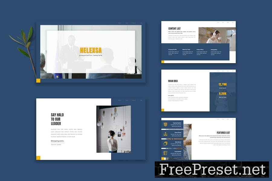 Helexsa - Powerpoint Template