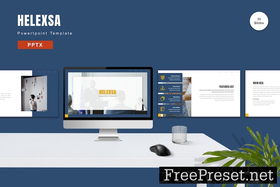 Helexsa - Powerpoint Template