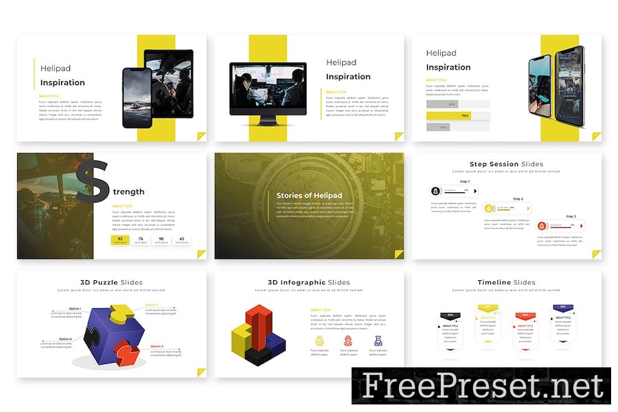 Helihelo - Powerpoint Template LFWVY46