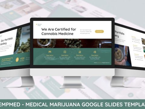 Hempmed - Medical Marijuana Google Slide Template