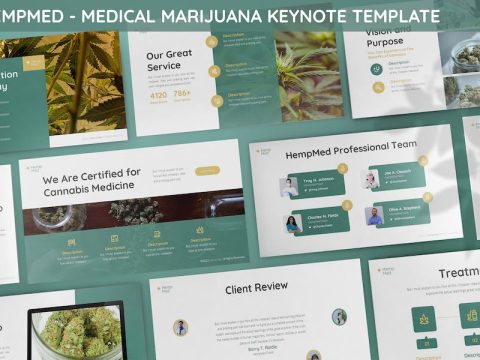 Hempmed - Medical Marijuana Keynote Template PTJB445