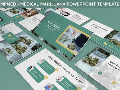 Hempmed - Medical Marijuana Powerpoint Template