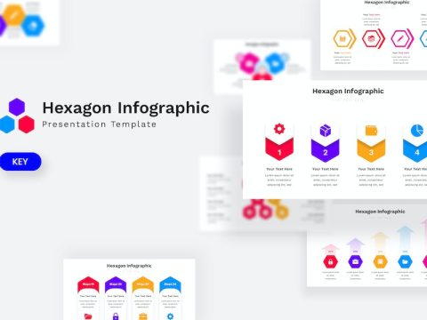 Hexagon Infographic - Keynote Template 6YHLFYS