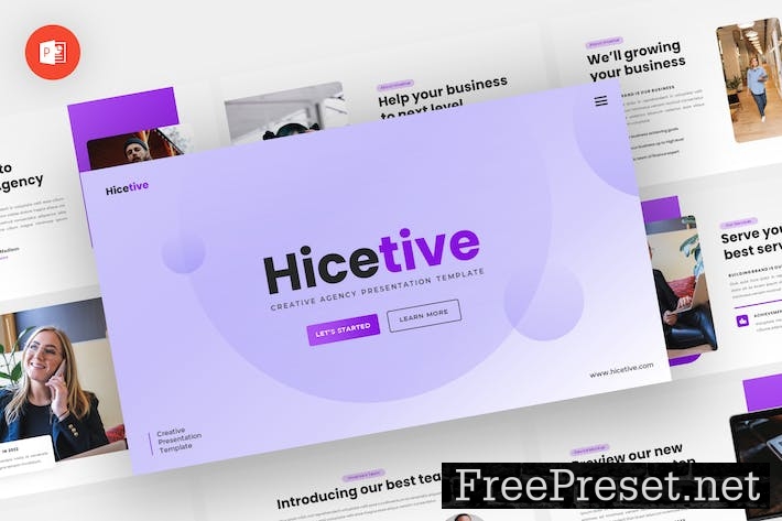 Hicetive - Creative Powerpoint Template