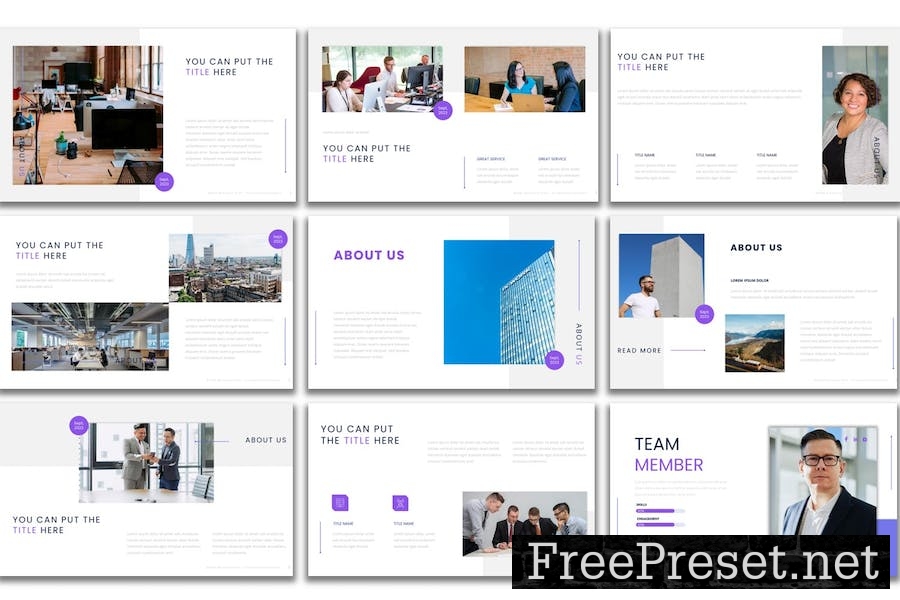 High Business - PowerPoint Presentation Template EFWZN3Y