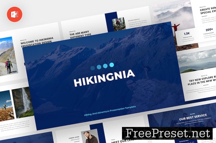 Hikingnia - Hiking Powerpoint Template Hikingnia - Hiking Powerpoint Template