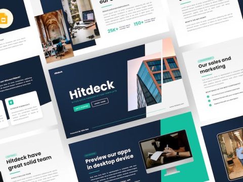 Hitdeck - Pitch Deck Google Slides Template 45FJQJX