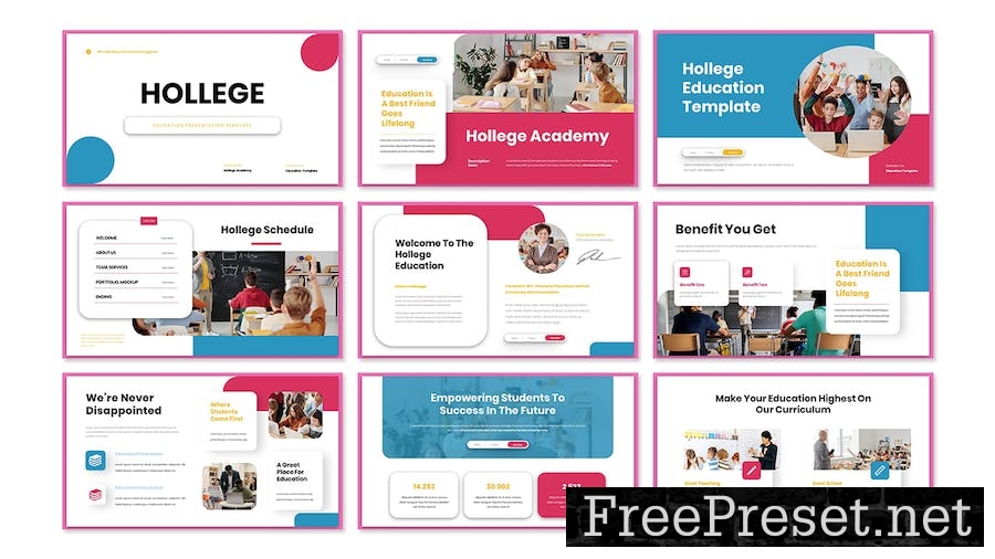 Hollege - Education Presentation Keynote Template MMHUGPU