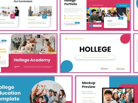 Hollege - Education Presentation Keynote Template MMHUGPU