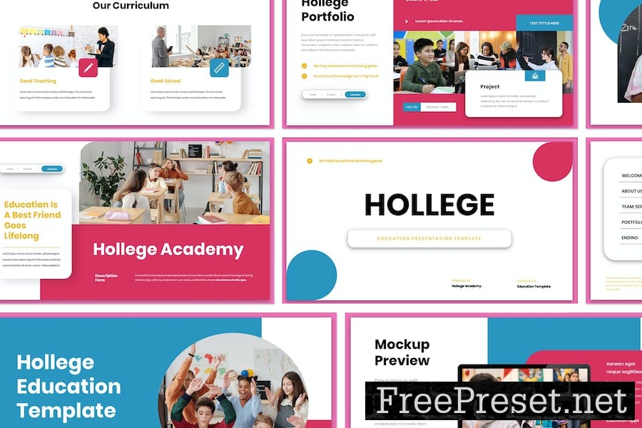 Hollege - Education Presentation Keynote Template MMHUGPU