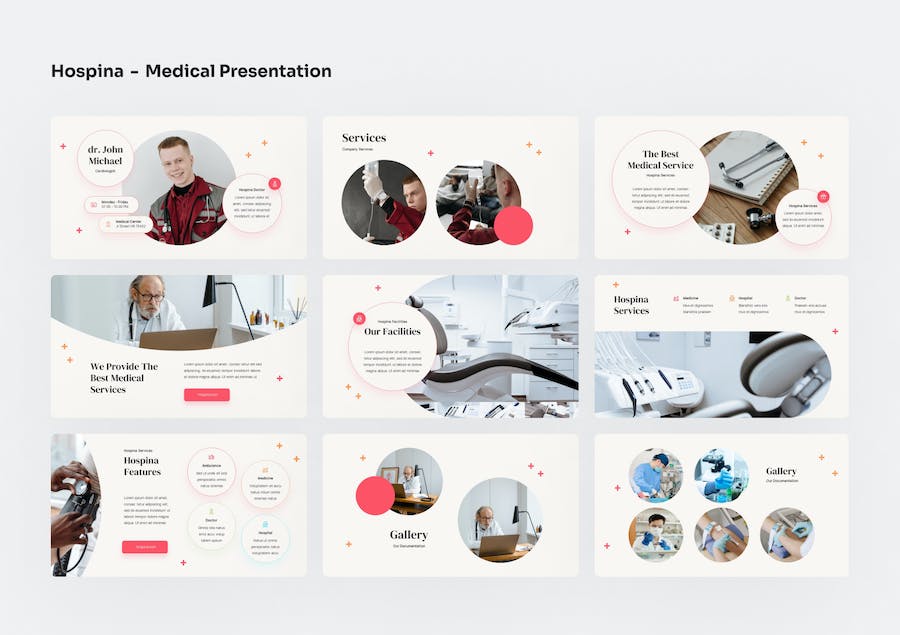 Hospina - Medical PowerPoint Presentation C9ZDX4B