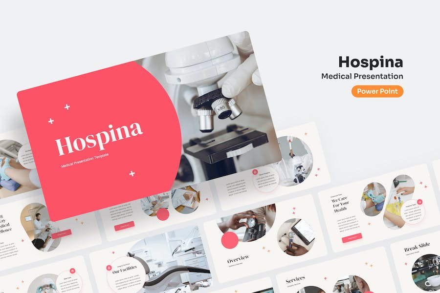 Hospina - Medical PowerPoint Presentation C9ZDX4B