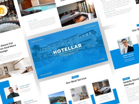 Hotellar - Hotel Google Slides Template