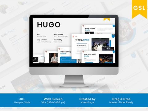 Hugo - Google Slide Template