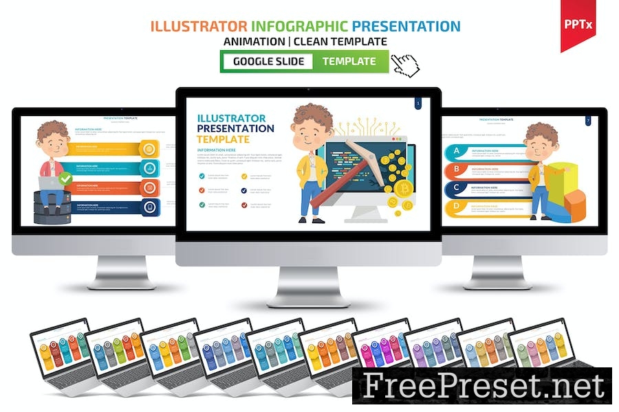 Illustrator Google Slides Presentation FM4XSUT