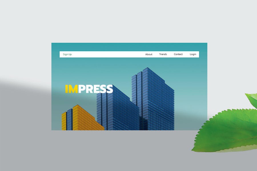 Impress - Google Slide Template S2KXNZD