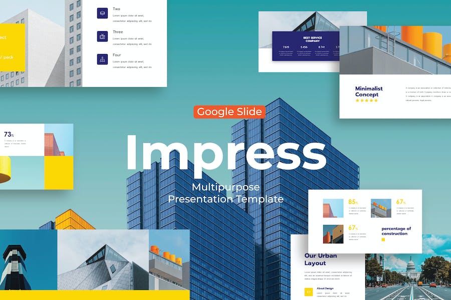 Impress - Google Slide Template S2KXNZD