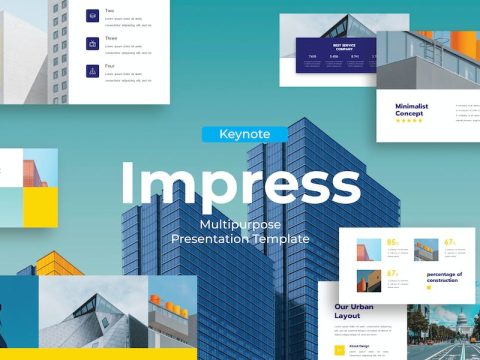 Impress - Keynote Template 6LDAY4Q