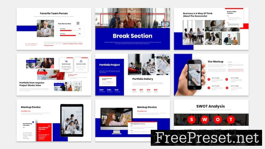 Impulse - Business Presentation Keynote Template DS6DAR3