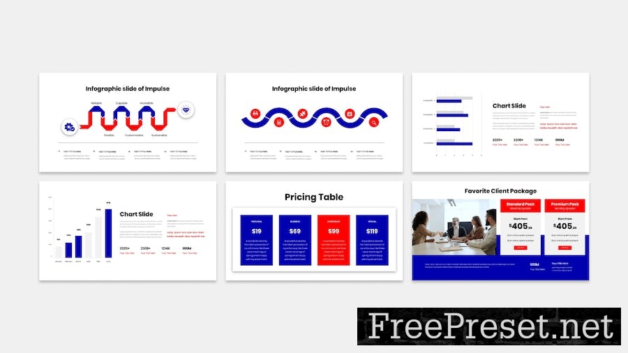 Impulse - Business Presentation Keynote Template DS6DAR3