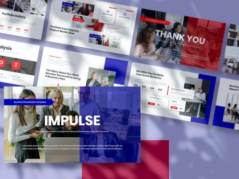 Impulse - Business Presentation Keynote Template DS6DAR3