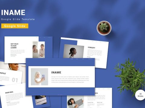 Iname - Google Slide Template R5FF7K3