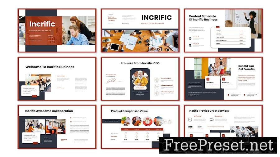 Incrific - Business Presentation Keynote Template 63FEAQD