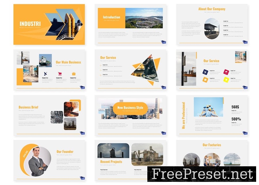 Industri - Keynote Template RTGVM97