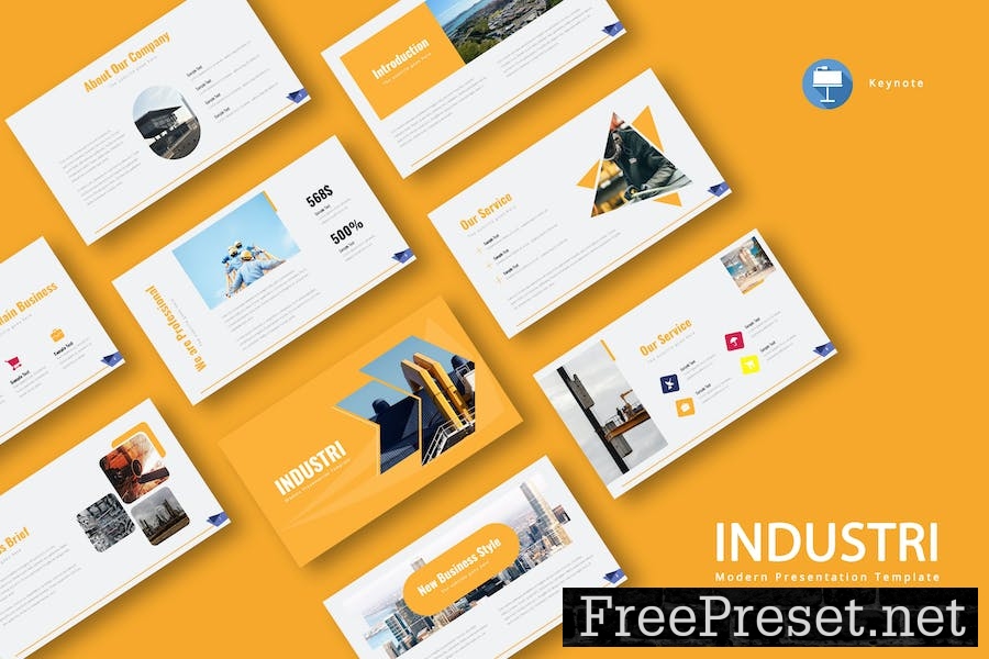 Industri - Keynote Template RTGVM97